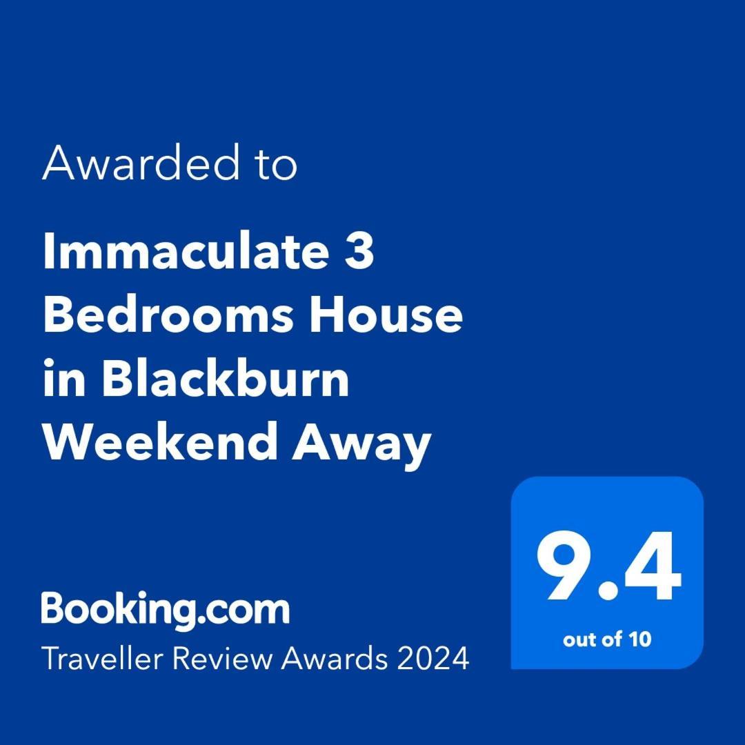 Entire Charming 5-Bed House In Darwen Blackburn Bb1 Free Parking Roadside Rishton エクステリア 写真
